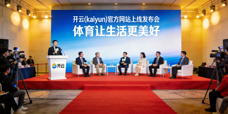 开云(kaiyun)官方网站上线发布会现场 - 体育让生活更美好主题背景与嘉宾