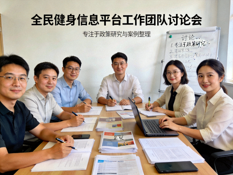 全民健身信息平台工作团队讨论会 - 专注于政策研究与案例整理