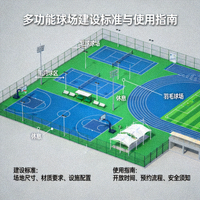 多功能球场建设标准与使用指南 - 球场全景展示
