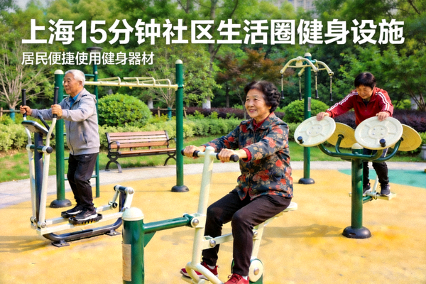 上海15分钟社区生活圈健身设施 - 居民便捷使用健身器材