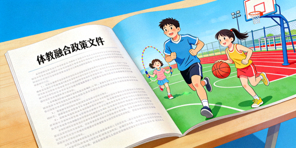 体教融合政策文件与青少年体育活动场景