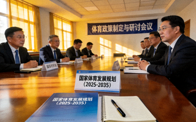 国家体育政策文件与会议现场 - 政策制定与研讨场景