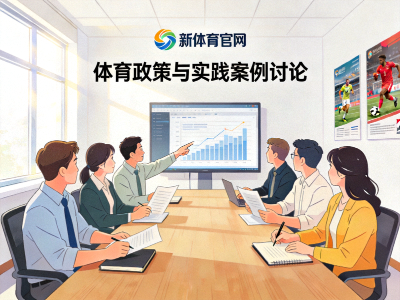 新体育官网团队工作场景 - 团队成员讨论体育政策与实践案例