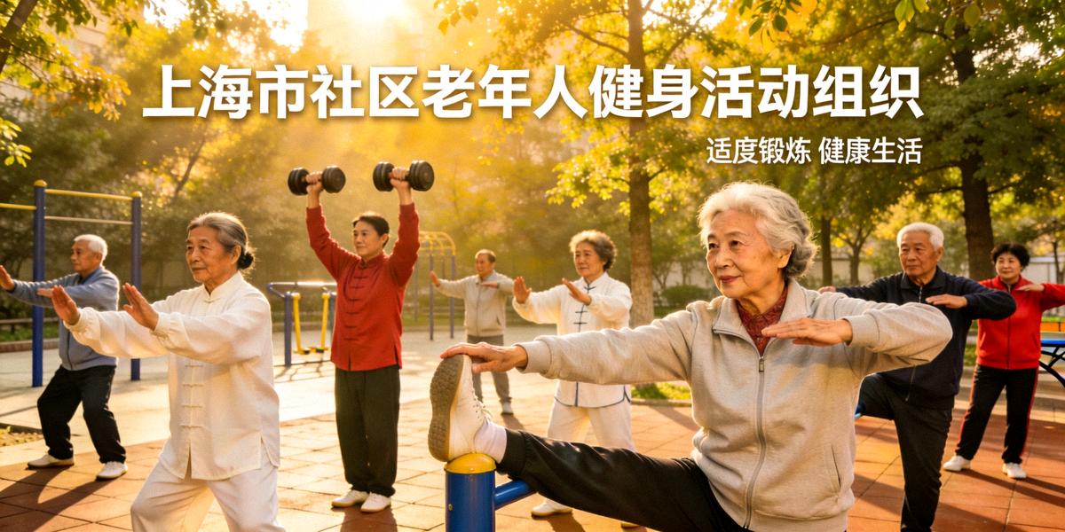 上海市社区老年人健身活动组织 - 老年人在指导下进行适度锻炼