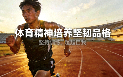 体育精神培养坚韧品格 - 运动员坚持训练场景